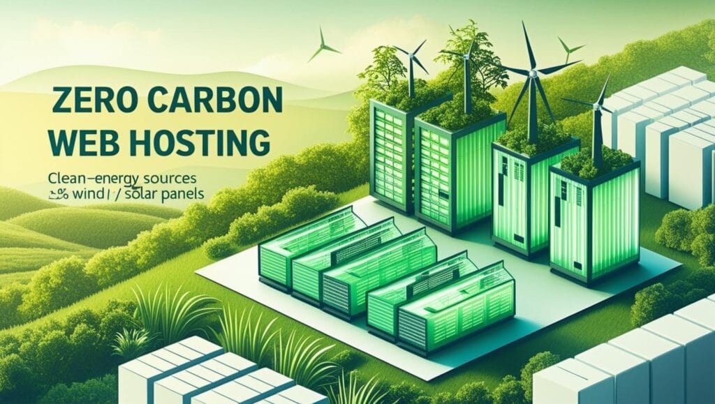 Hébergement Web Zéro Carbone