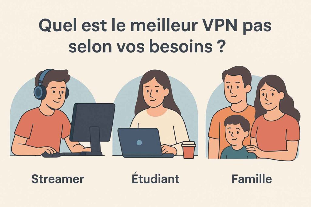 Meilleur VPN pas cher selon l’usage – streaming, étudiant, multi-appareils Meilleur VPN pas cher selon l’usage – streaming, étudiant, multi-appareils