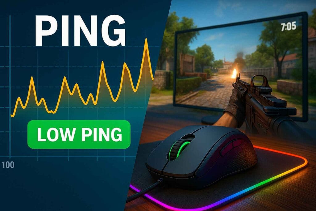 Graphique de ping et explication pour le gaming Graphique de ping et explication pour le gaming