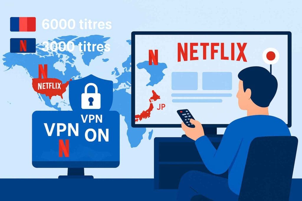 Changer de catalogue Netflix avec un VPN en 2025