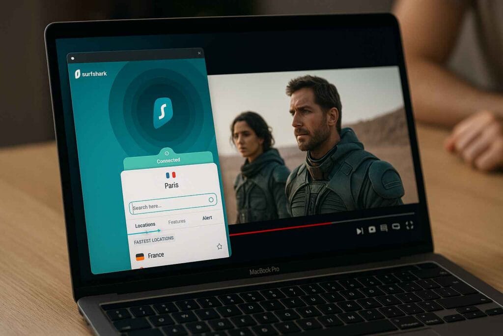 Surfshark sur Mac en streaming Surfshark sur Mac en streaming