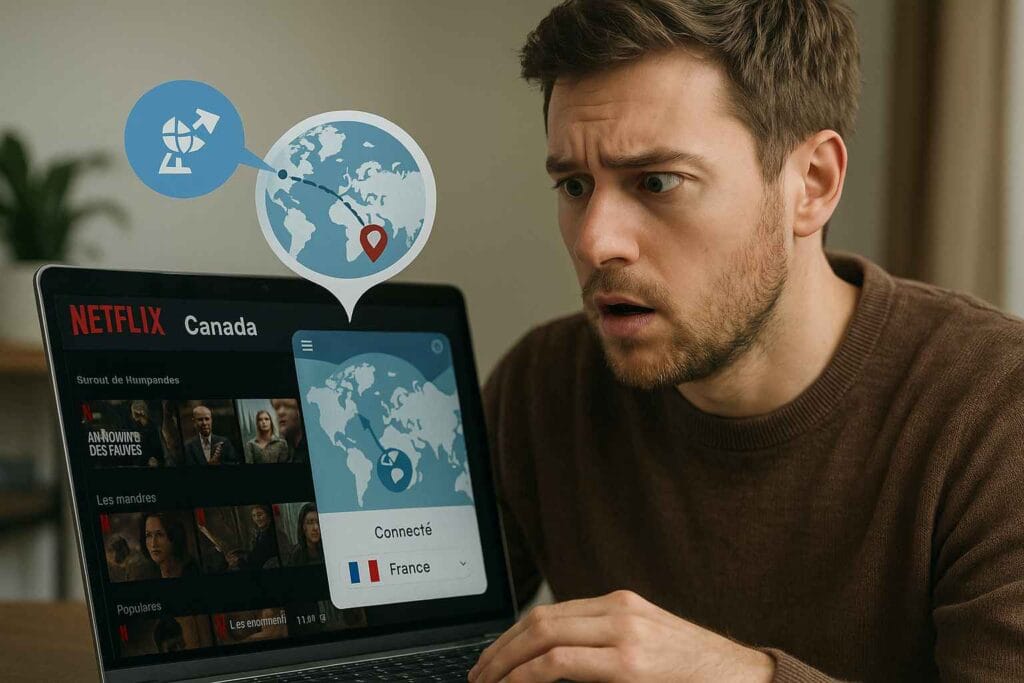 Problème d’IP avec Starlink : Netflix affiche le mauvais catalogue, le VPN corrige Problème d’IP avec Starlink : Netflix affiche le mauvais catalogue, le VPN corrige