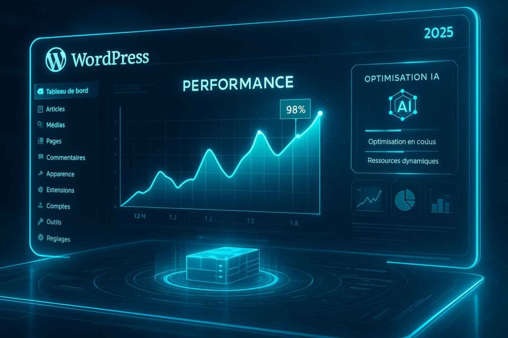 Nouvelle interface WordPress 2025 avec outils d'optimisation avancés Nouvelle interface WordPress 2025 avec outils d'optimisation avancés