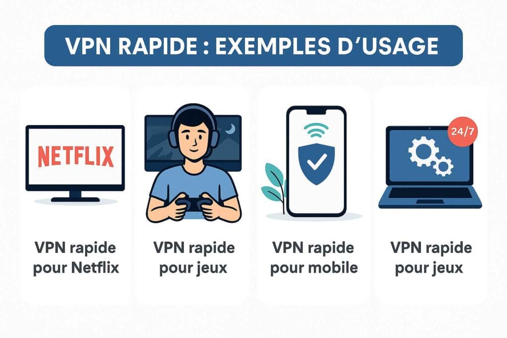 PN rapide pour Netflix, jeux, mobile PN rapide pour Netflix, jeux, mobile