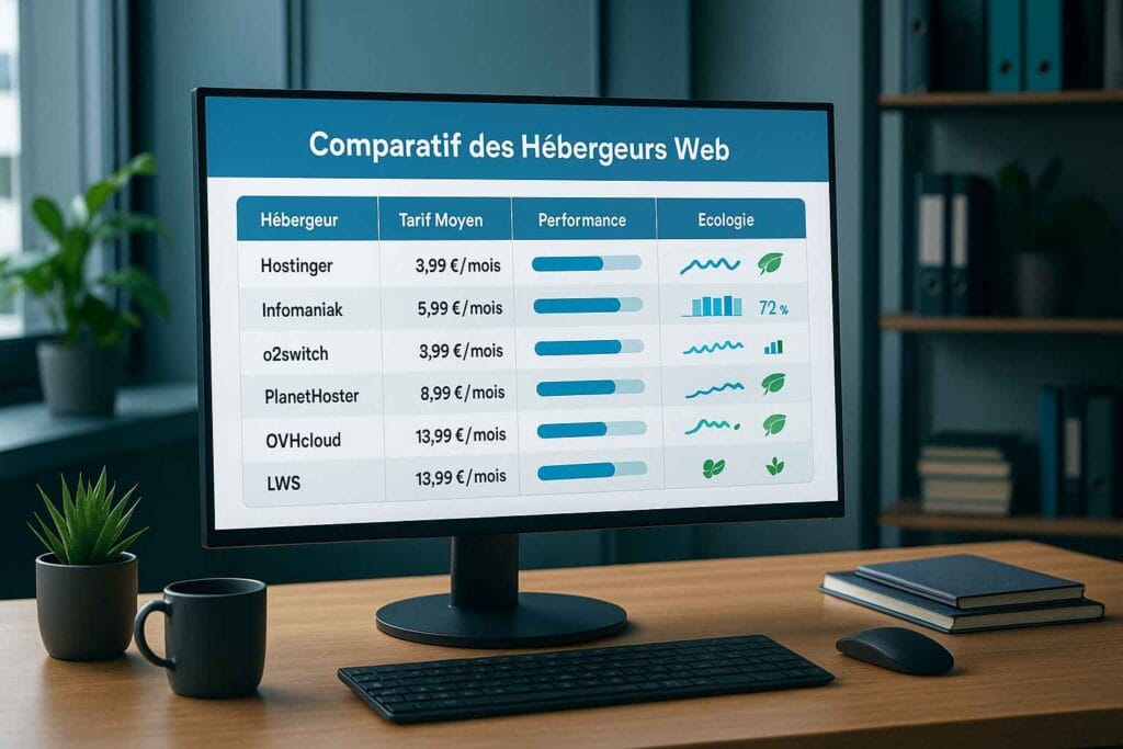 omparatif hébergement web 2025 avec prix, performances et écologie omparatif hébergement web 2025 avec prix, performances et écologie