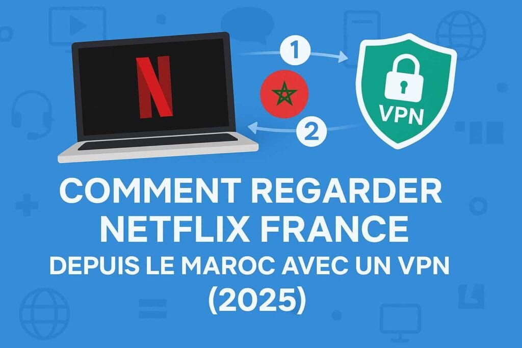 Comment regarder Neflix France depuis le Maroc avec vpn